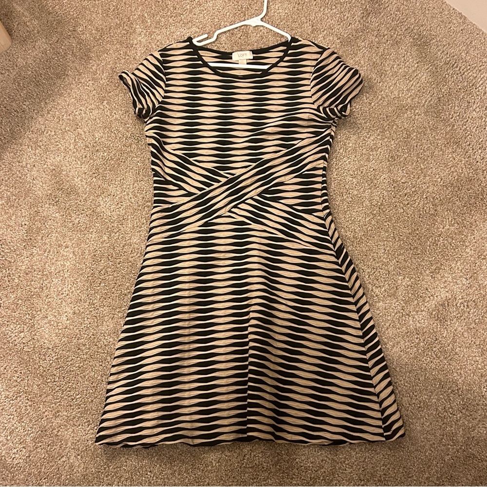 Loft Fit and Flare Dress